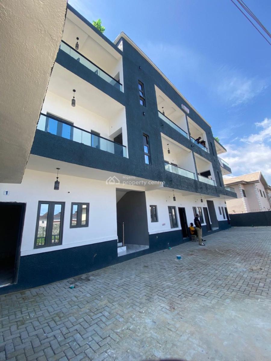 New 2 Bedrooms All Ensuite Apartment in a Gated and Secure Estate, Sangotedo, Ajah, Lagos, Flat / Apartment for Sale