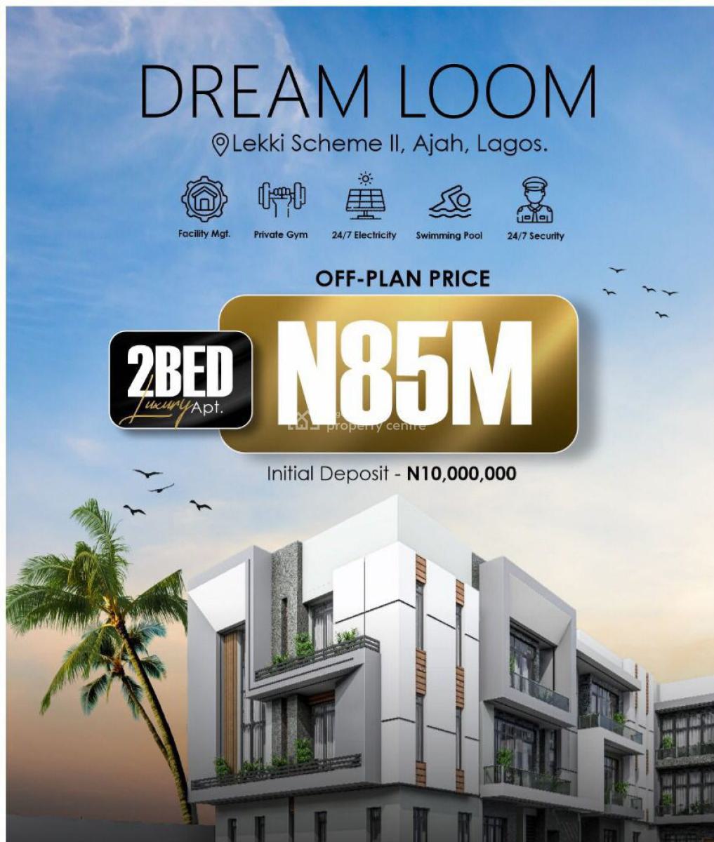 Luxury 2 Bedroom Apartment, Ajah, Lagos, Flat / Apartment for Sale