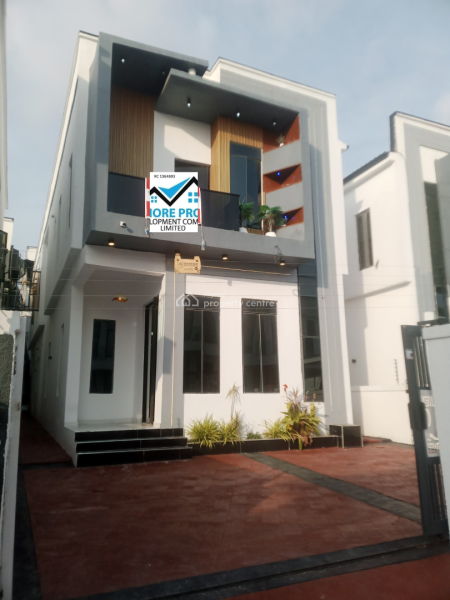 Newly Built and Exquisitely Finished 5 Bedroom Detached Duplex, Palm City Estate Phase 2, Ajah, Lagos, Detached Duplex for Sale