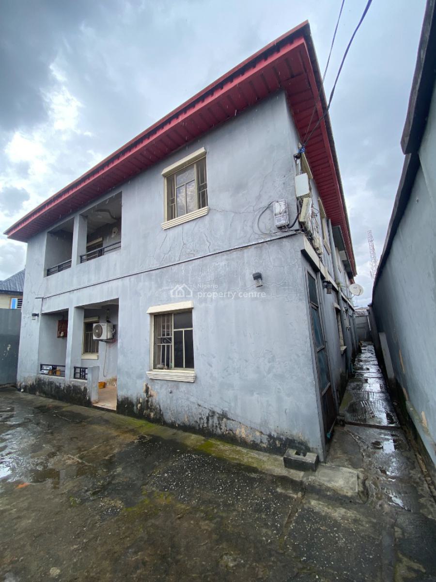 Relatively Newly Renovated 2 Bedroom Flat Upstairs  Front Flat, Ramoni Street, Lawanson, Surulere, Lagos, House for Rent