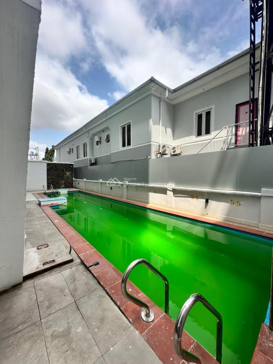 Cozy 4 Bedroom Maisonette with Bq Swimming Pool &elevator, Lekki Phase 1, Lekki, Lagos, Flat / Apartment for Sale