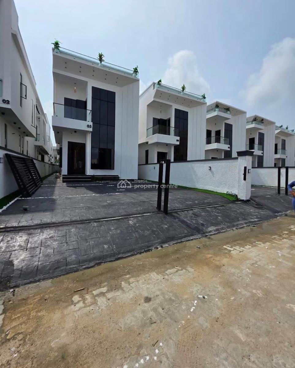 Luxurious 5 Bedroom Fully Detached Duplex with Bq, Swimming Pool, Chevron, Lekki, Lagos, Detached Duplex for Sale