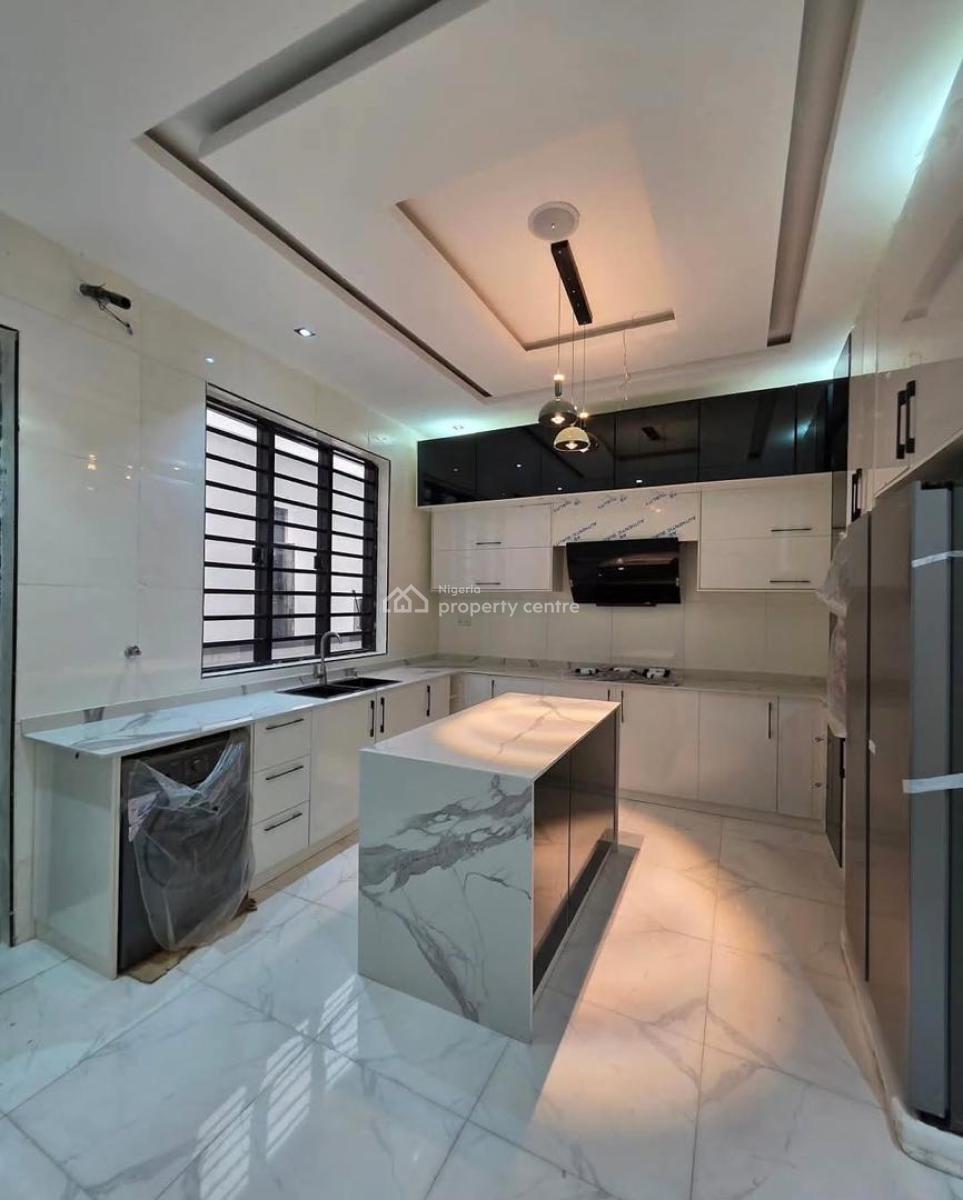 Luxurious 5 Bedroom Fully Detached Duplex with Bq, Swimming Pool, Chevron, Lekki, Lagos, Detached Duplex for Sale