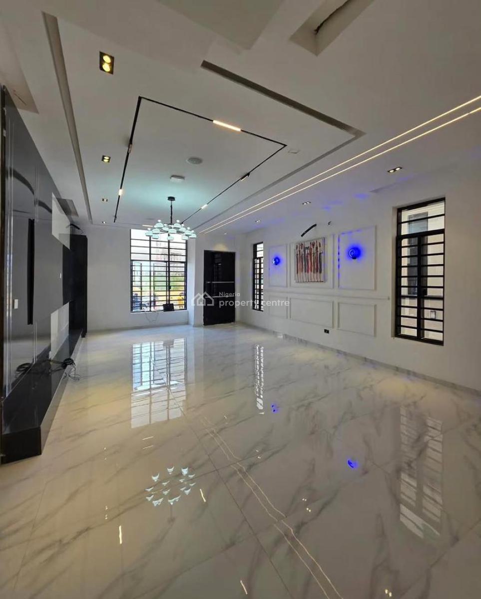 Luxurious 5 Bedroom Fully Detached Duplex with Bq, Swimming Pool, Chevron, Lekki, Lagos, Detached Duplex for Sale
