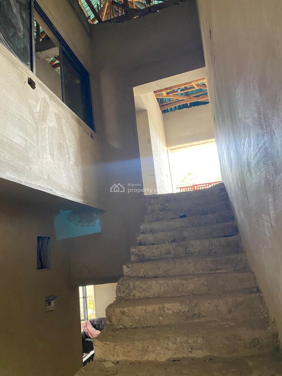 a Six Bedroom Duplex in a Nice, Developed Location (c of O), Ministers Quarters, Life Camp, Abuja, Detached Duplex for Sale