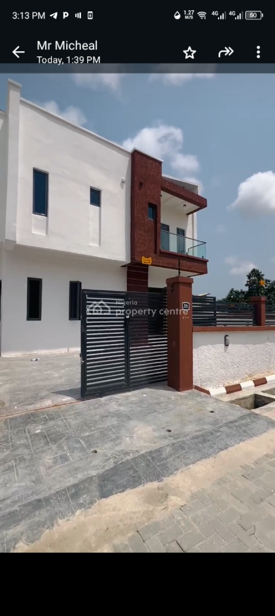 Nicely Furnished 5 Bedroom Duplex with Bq, Abijo, Ajah, Lagos, Semi-detached Duplex for Sale