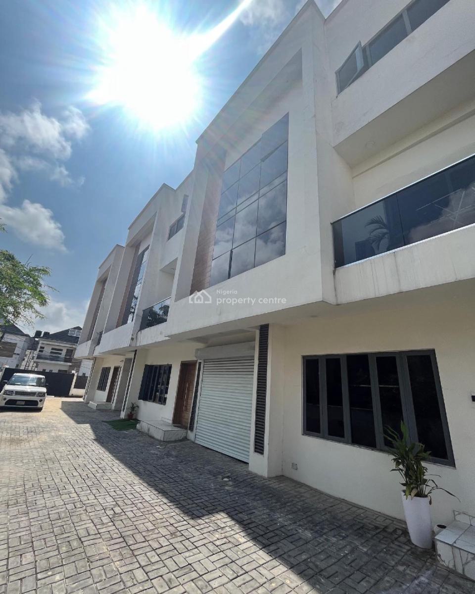Stunning 4 Bedroom Terrace Duplex with Bq, Idado, Lekki, Lagos, Terraced Duplex for Sale