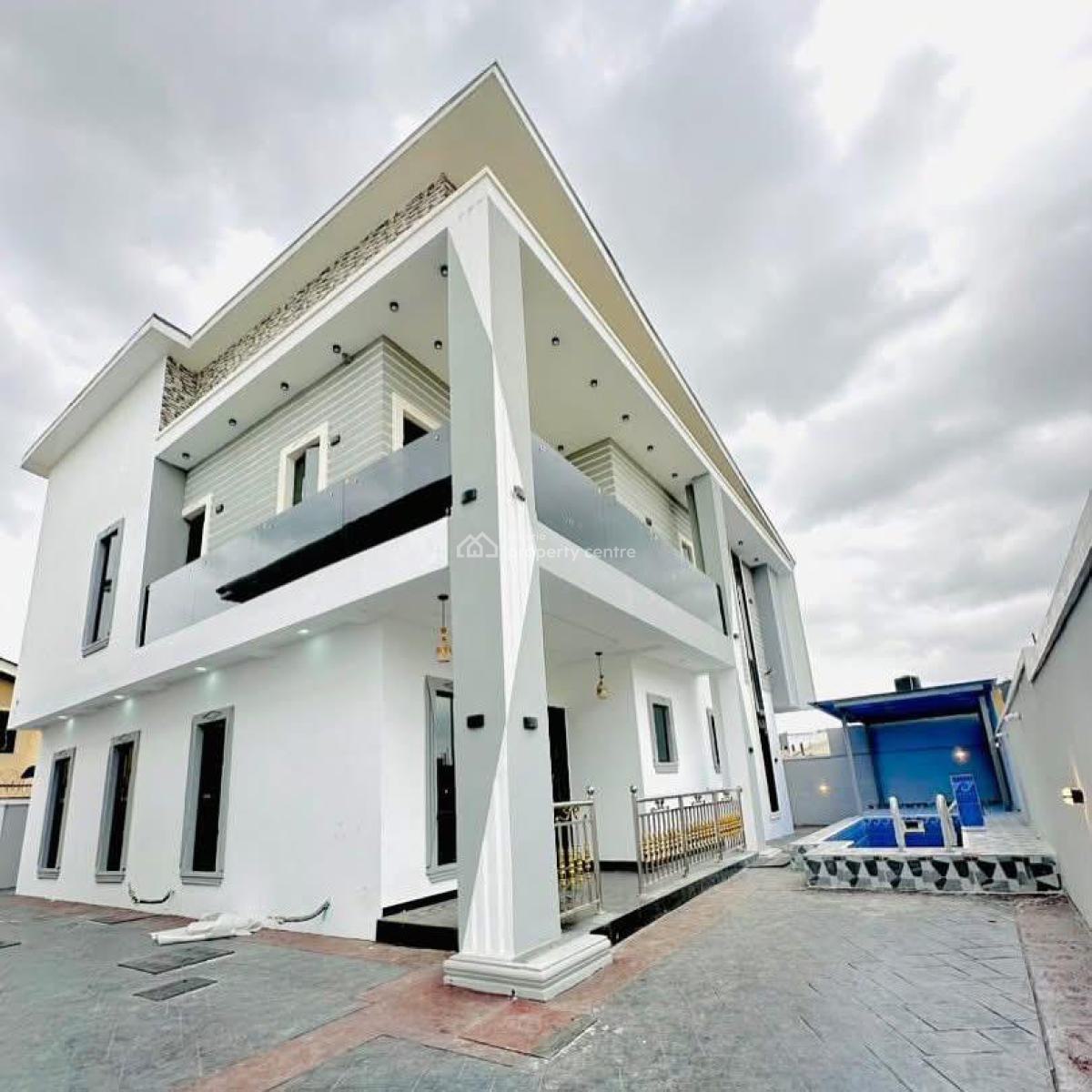 Perfectly & Spaciously Built 5 Bedroom Detached Duplex, Gbagada, Lagos, Detached Duplex for Sale