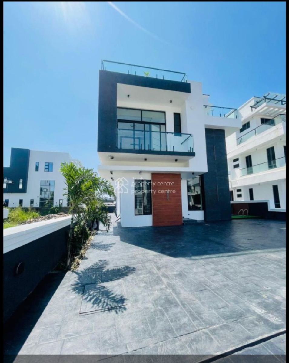 Lovely Built 5 Bedroom Fully Detached Duplex Plus Bq with Swimming Pool, Lekki County, Ikota, Lekki, Lagos, Detached Duplex for Sale