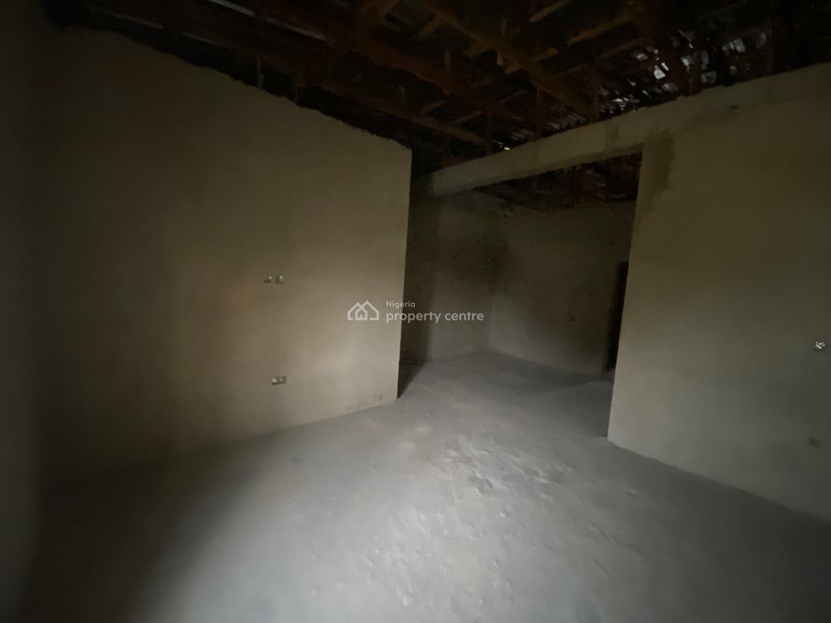 Advanced Carcass 4 Bedrooms Terrace Duplex + Bq, Off Bw Lounge and Garden, Gwarinpa, Abuja, Terraced Duplex for Sale