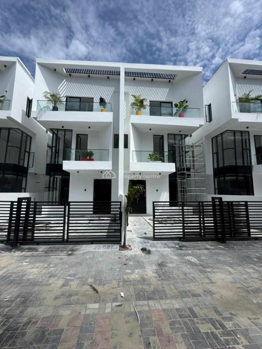 Aesthetically Pleasing 4 Bedroom Semi-detached Duplex with Bq, Chevron Toll Gate, Orchid Road, Lekki, Lagos, Semi-detached Duplex for Sale