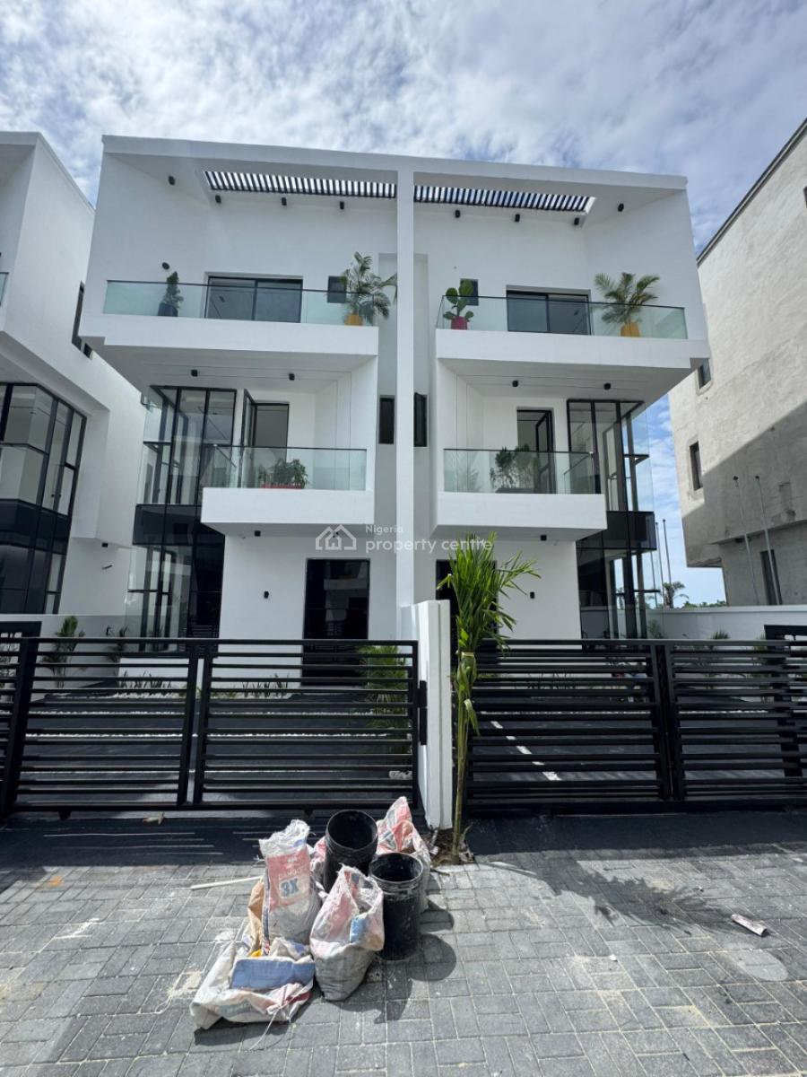 Aesthetically Pleasing 4 Bedroom Semi-detached Duplex with Bq, Chevron Toll Gate, Orchid Road, Lekki, Lagos, Semi-detached Duplex for Sale