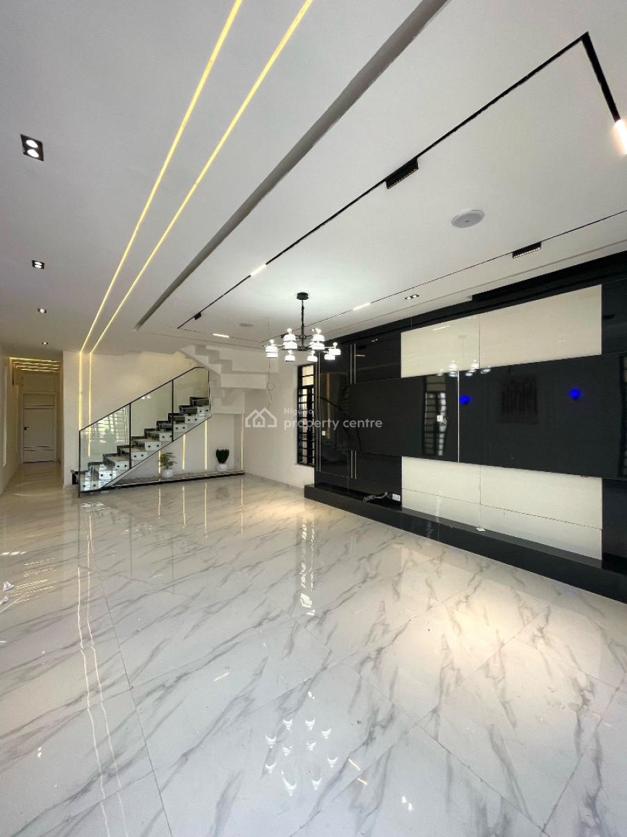 Luxury 5 Bedroom Detached Duplex with Excellent Features, Hampton Lake Estate, Chevron, Lekki, Lagos, Detached Duplex for Sale