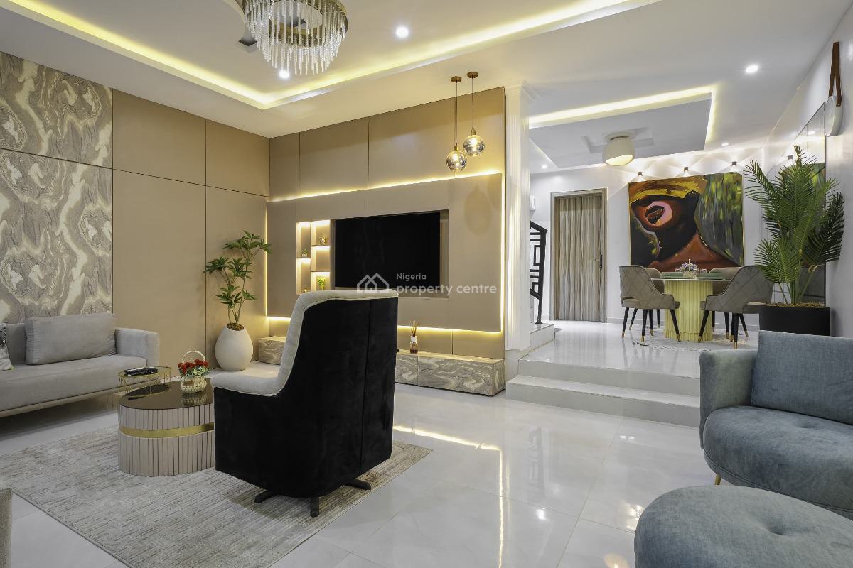 Luxury 3 Bedroom Apartment, Ajibulu Street Off Intl Airport Road, Ikeja, Lagos, Flat / Apartment Short Let