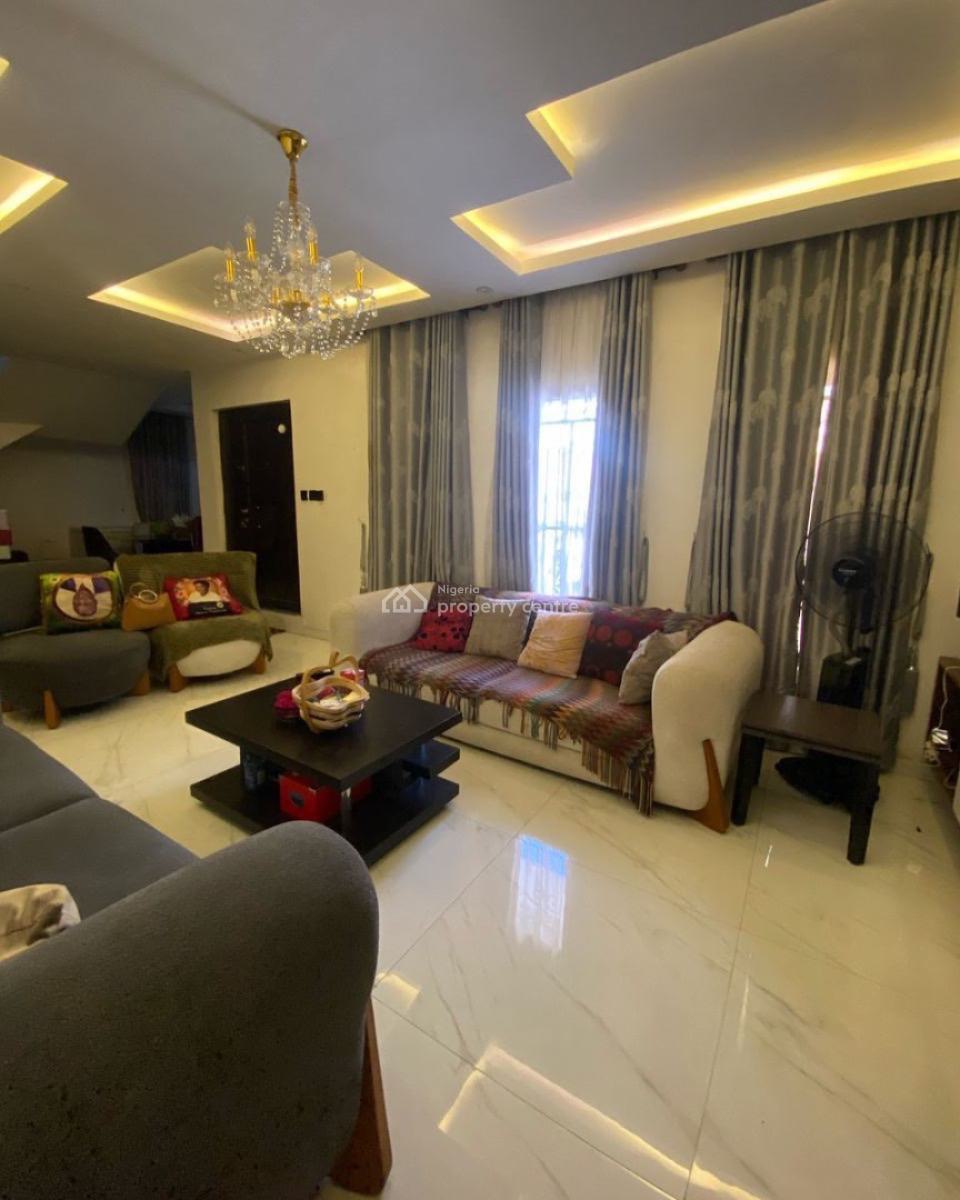 Stunning 4 Bedroom Terrace Duplex with Bq, Ikate, Lekki, Lagos, Terraced Duplex for Sale