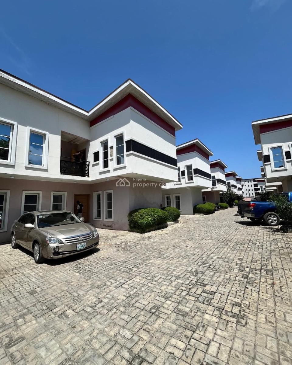 Stunning 4 Bedroom Terrace Duplex with Bq, Ikate, Lekki, Lagos, Terraced Duplex for Sale