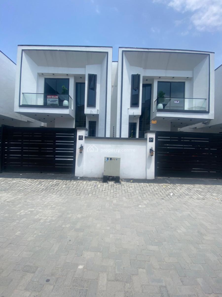 Dream Home Found, 4-bedroom Duplex with Ensuite Rooms & Bq, Ikate, Lekki, Lagos, Semi-detached Duplex for Sale