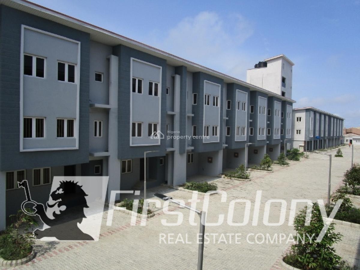 Well Built 1 Bedroom Apartment Within a New Residential Court, Off Alfa Beach Road, Osapa, Lekki, Lagos, Flat / Apartment for Sale