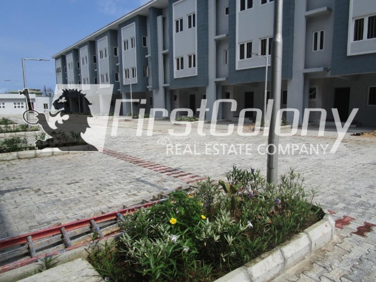 Well Built 1 Bedroom Apartment Within a New Residential Court, Off Alfa Beach Road, Osapa, Lekki, Lagos, Flat / Apartment for Sale