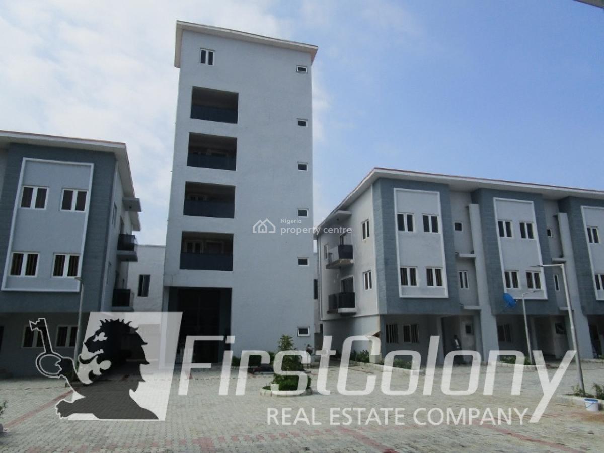 Well Built 1 Bedroom Apartment Within a New Residential Court, Off Alfa Beach Road, Osapa, Lekki, Lagos, Flat / Apartment for Sale