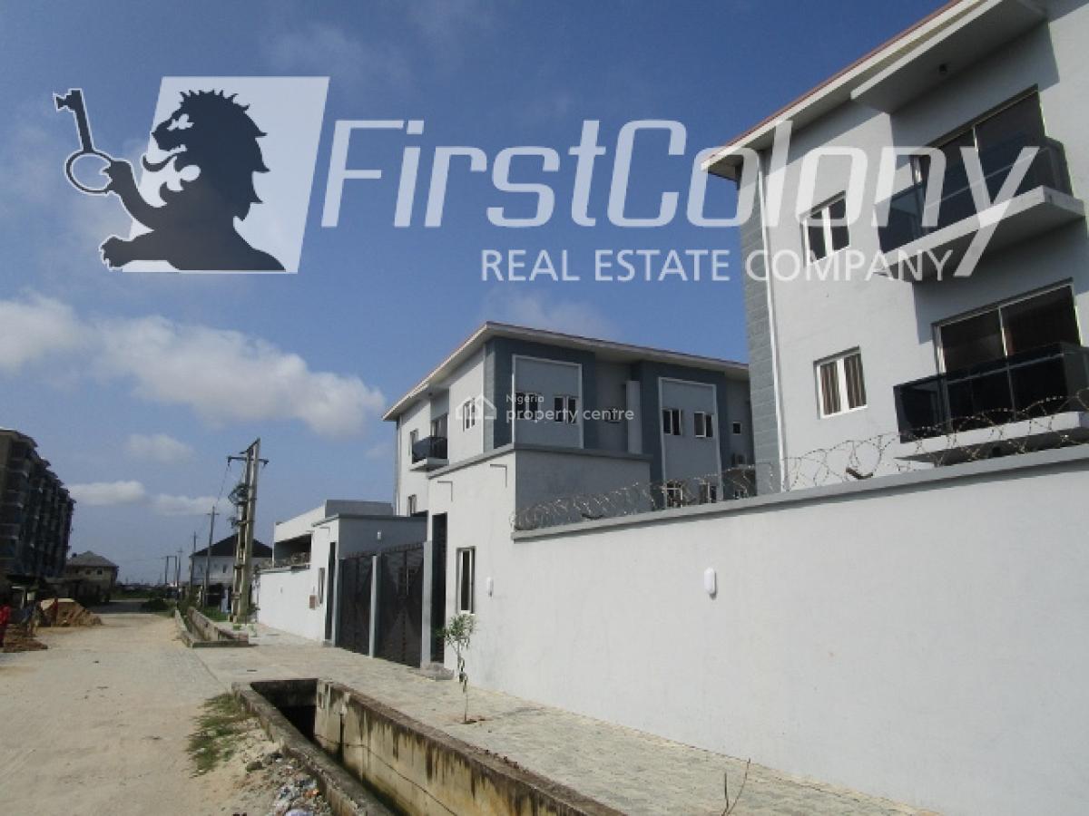 Well Built 1 Bedroom Apartment Within a New Residential Court, Off Alfa Beach Road, Osapa, Lekki, Lagos, Flat / Apartment for Sale