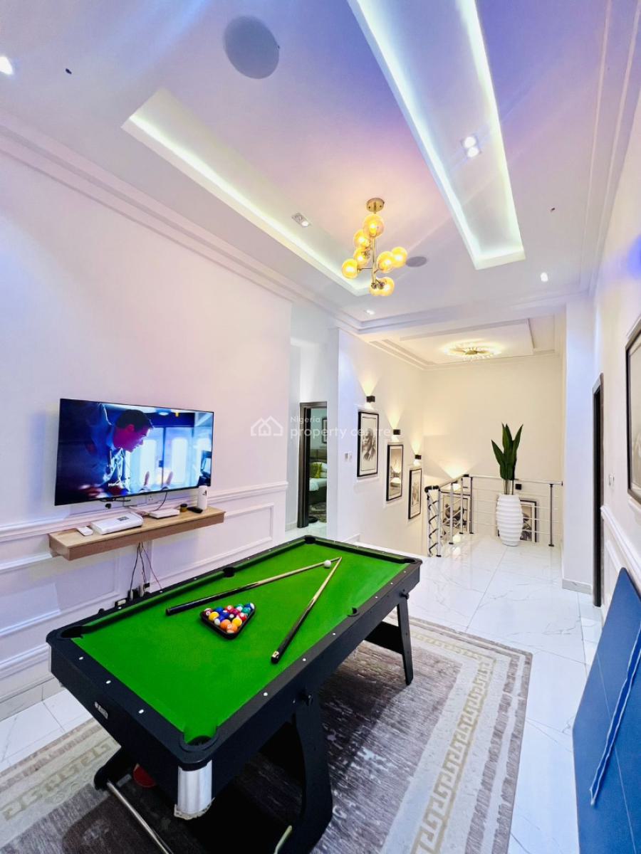 Privately Gated 3 Bedroom Semi Detached Duplex Snooker, Idado Estate Bava Furniture Igbofon, Lekki, Lagos, Semi-detached Duplex Short Let