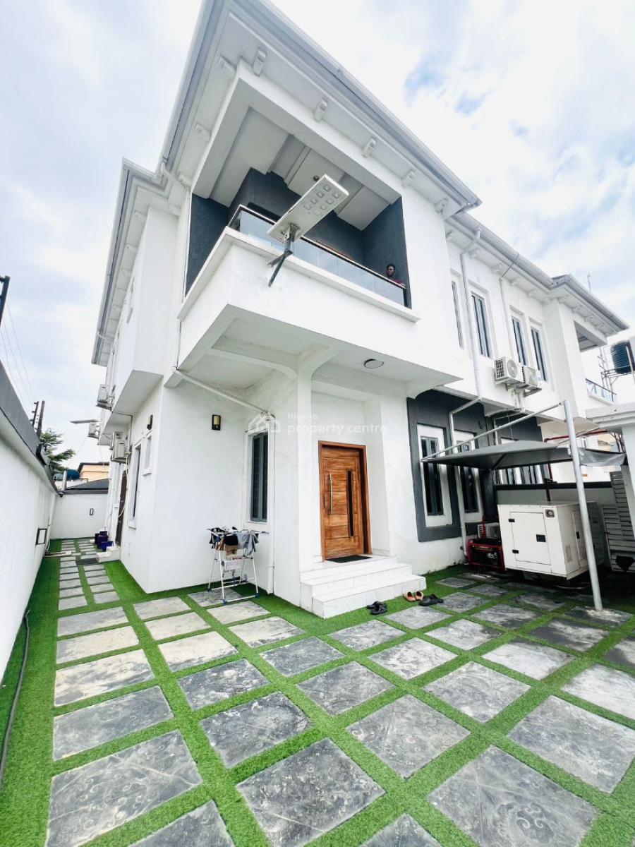 Privately Gated 3 Bedroom Semi Detached Duplex Snooker, Idado Estate Bava Furniture Igbofon, Lekki, Lagos, Semi-detached Duplex Short Let