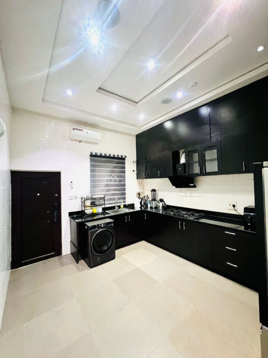 Privately Gated 3 Bedroom Semi Detached Duplex Snooker, Idado Estate Bava Furniture Igbofon, Lekki, Lagos, Semi-detached Duplex Short Let