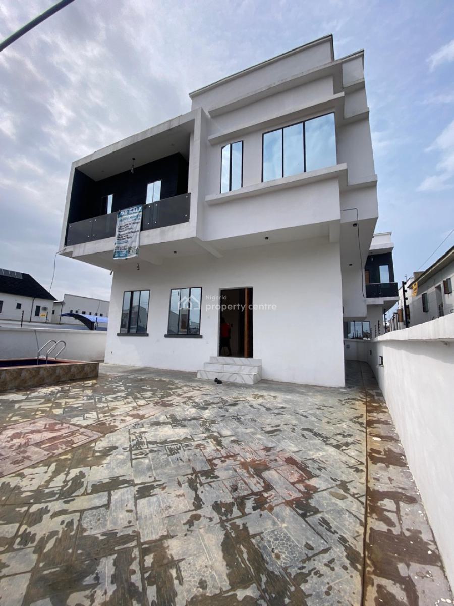 5 Bedroom Fully Detached Duplex with Bq and Pool, Ajah, Lagos, Detached Duplex for Sale
