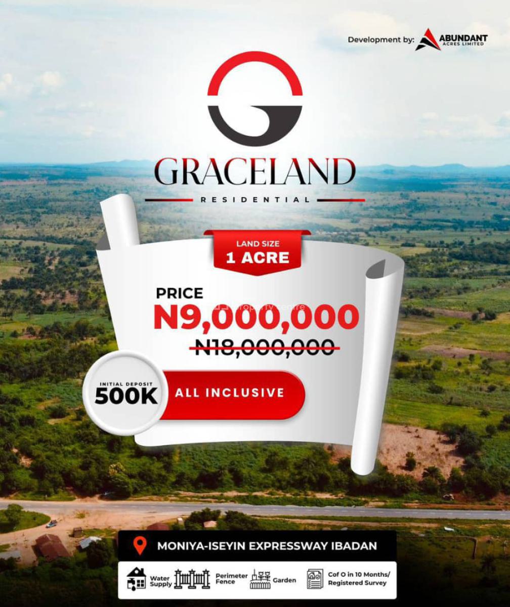 Experience Graceful Living at Graceland Residential, Moniya, Ibadan, Oyo, Residential Land for Sale