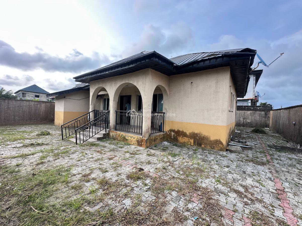 Spacious 3 Bedroom Detached Bungalow Sitting on 1 Plot of Land, Abijo, G.r.a., Ajah, Lagos, Detached Bungalow for Sale