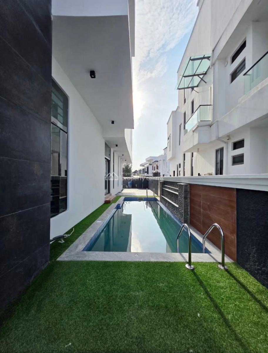 5-bedroom Fully Detached Duplex with Cinema, Bq & Swimming Pool, Ikota, Ikota, Lekki, Lagos, Detached Duplex for Sale