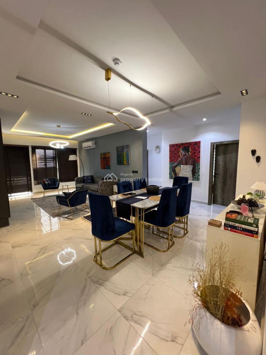 Fully Furnished 2 Bedroom Apartment with Pool, Banana Island Road, Ikoyi, Lagos, Flat / Apartment for Rent