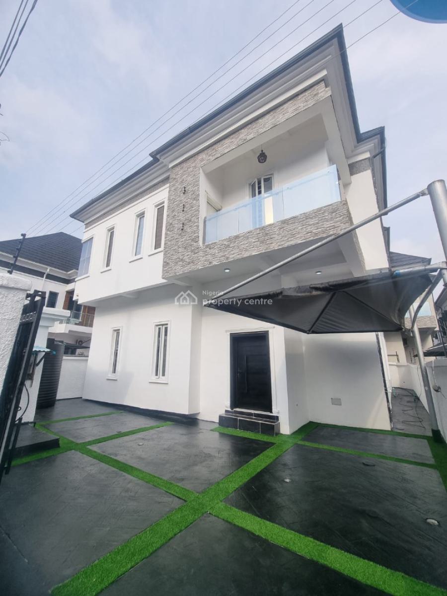 Spacious 6-bed Luxury Home (acs, Inverter System,7000l Water Storage), Chevron, Lekki, Lagos, Detached Duplex for Rent