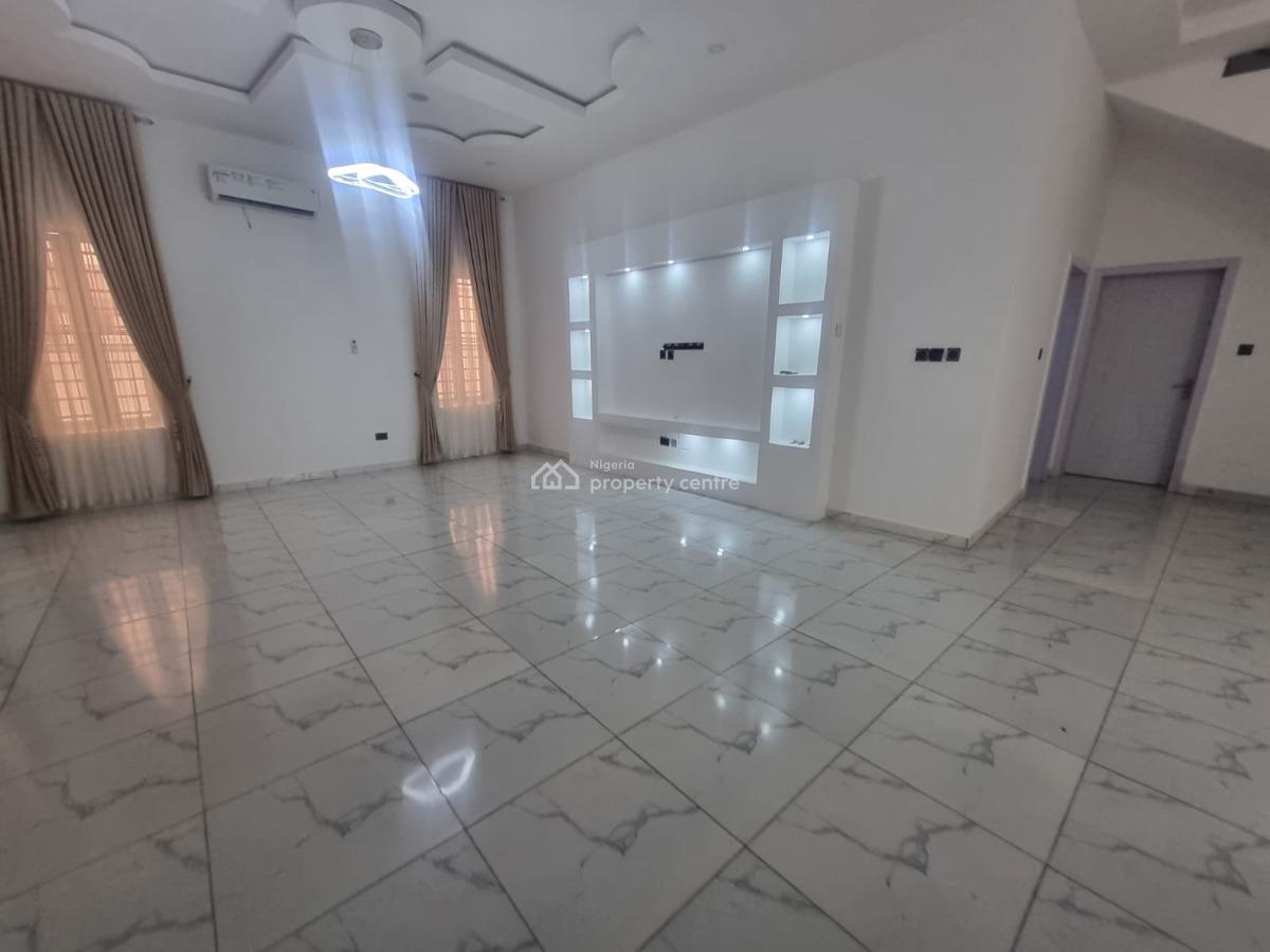 Spacious 6-bed Luxury Home (acs, Inverter System,7000l Water Storage), Chevron, Lekki, Lagos, Detached Duplex for Rent