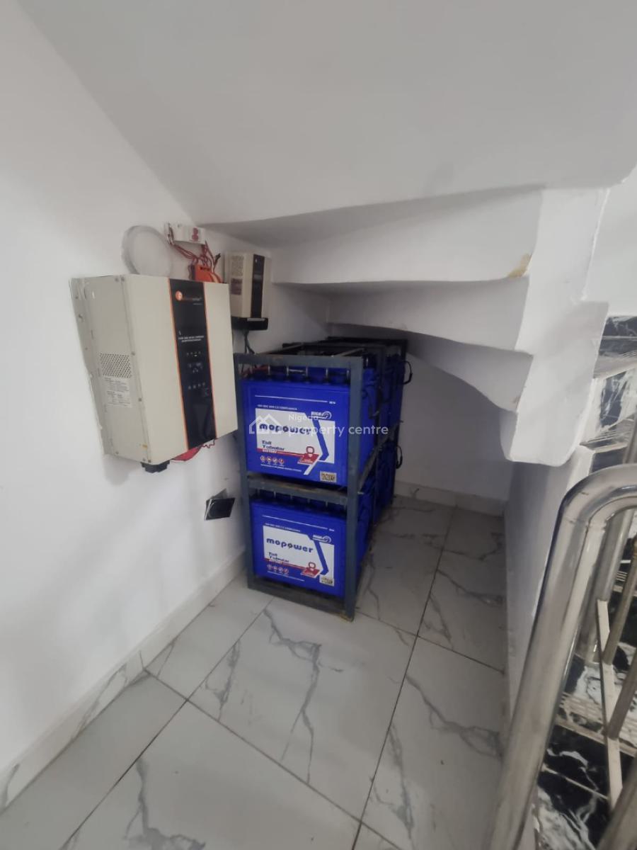 Spacious 6-bed Luxury Home (acs, Inverter System,7000l Water Storage), Chevron, Lekki, Lagos, Detached Duplex for Rent