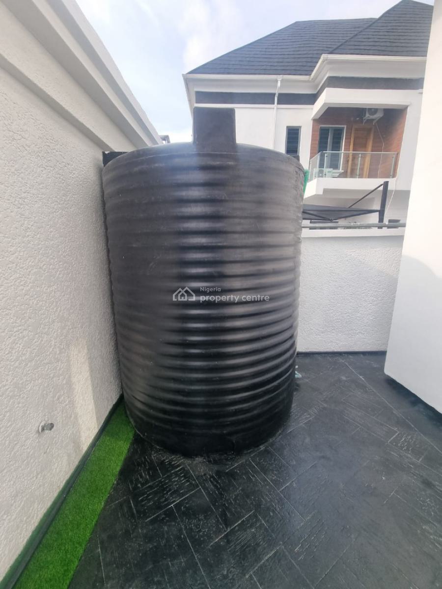 Spacious 6-bed Luxury Home (acs, Inverter System,7000l Water Storage), Chevron, Lekki, Lagos, Detached Duplex for Rent