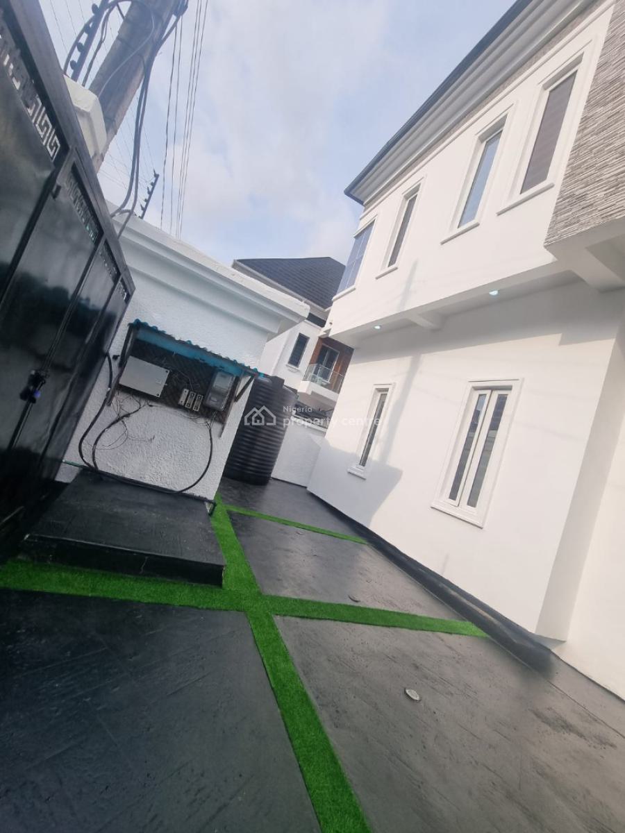 Spacious 6-bed Luxury Home (acs, Inverter System,7000l Water Storage), Chevron, Lekki, Lagos, Detached Duplex for Rent