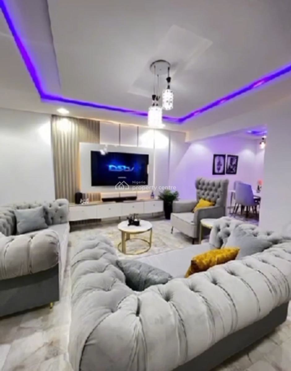 Luxury Furnished 3 Bedroom Flat,  Tarred Rd, Inside Fha By Coza(tarred Rd), Guzape District, Abuja, Flat / Apartment for Rent