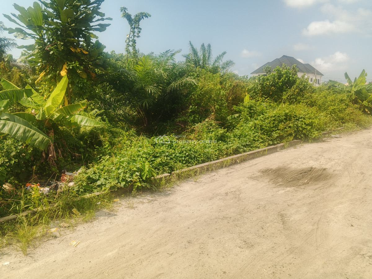 986 Sq Mts Partly Fenced Plot of Land, Block 5c, Lekki Phase 2, Lekki, Lagos, Residential Land for Sale