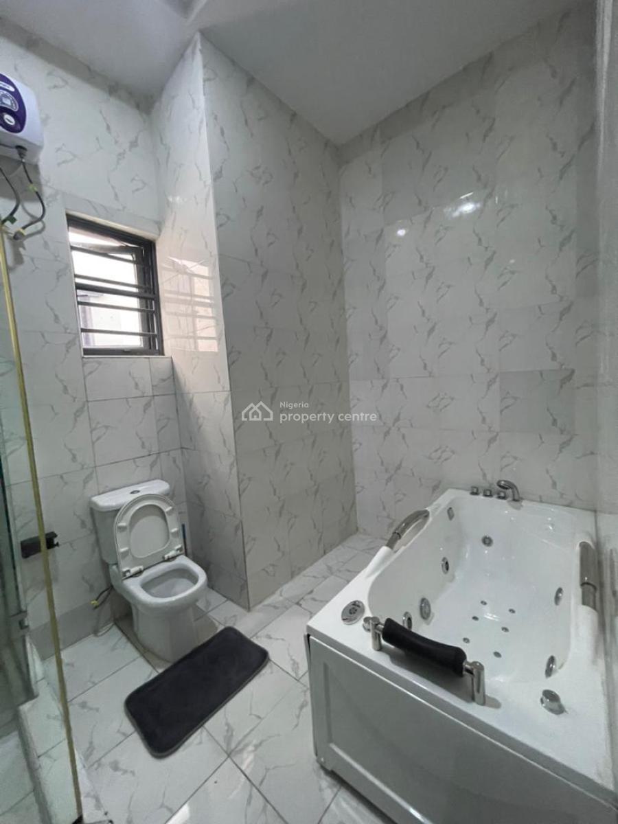 Tastefully Furnished Serviced 4 Bedroom Duplex, Royal Pine Estate By Chevron Toll Gate Eleganza Orchid Road, Lekki, Lagos, Semi-detached Duplex for Rent