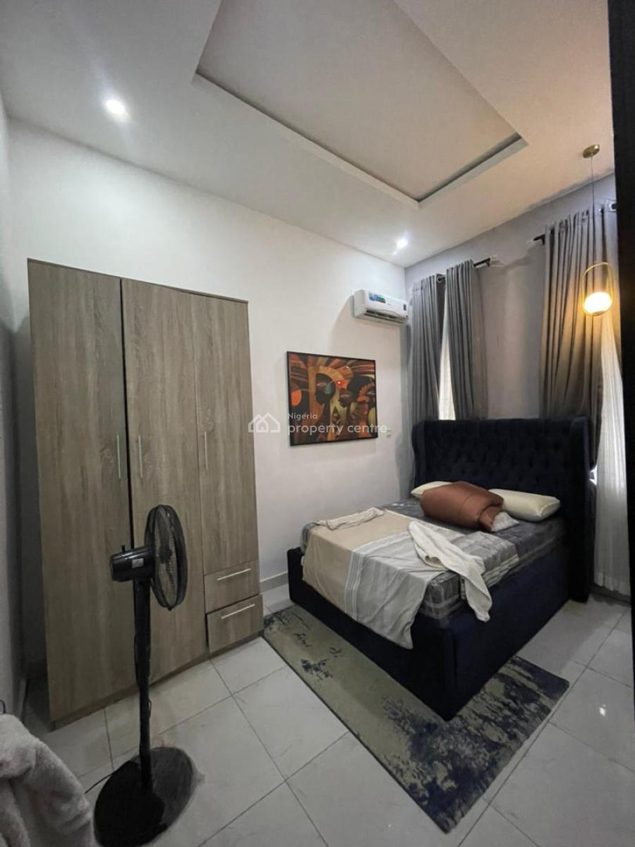 Tastefully Furnished Serviced 4 Bedroom Duplex, Royal Pine Estate By Chevron Toll Gate Eleganza Orchid Road, Lekki, Lagos, Semi-detached Duplex for Rent