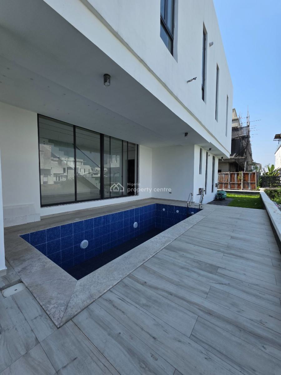 Massive 5 Bedroom Semi-detached Duplex with Swimming Pool, Cowrie Creek Estate, Lekki Phase 1, Lekki, Lagos, Semi-detached Duplex for Sale
