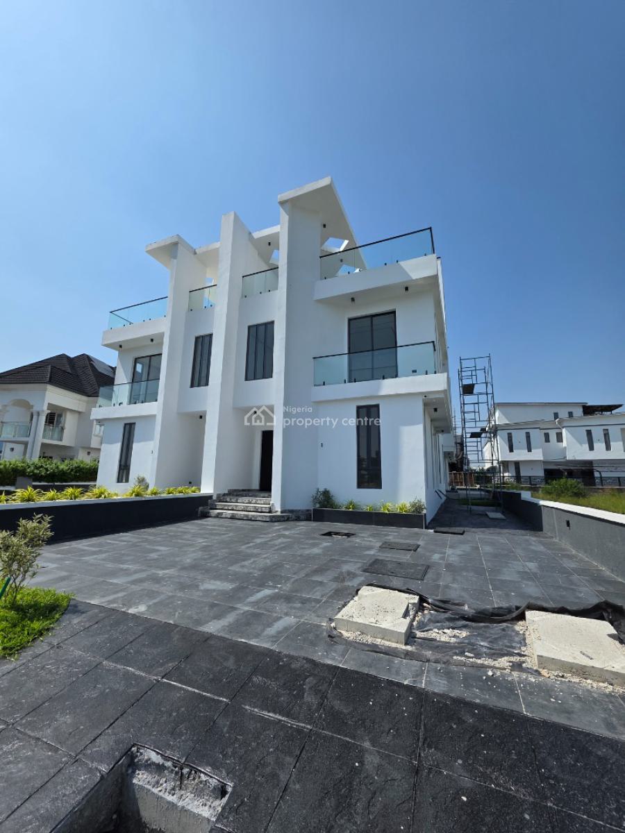 Massive 5 Bedroom Semi-detached Duplex with Swimming Pool, Cowrie Creek Estate, Lekki Phase 1, Lekki, Lagos, Semi-detached Duplex for Sale