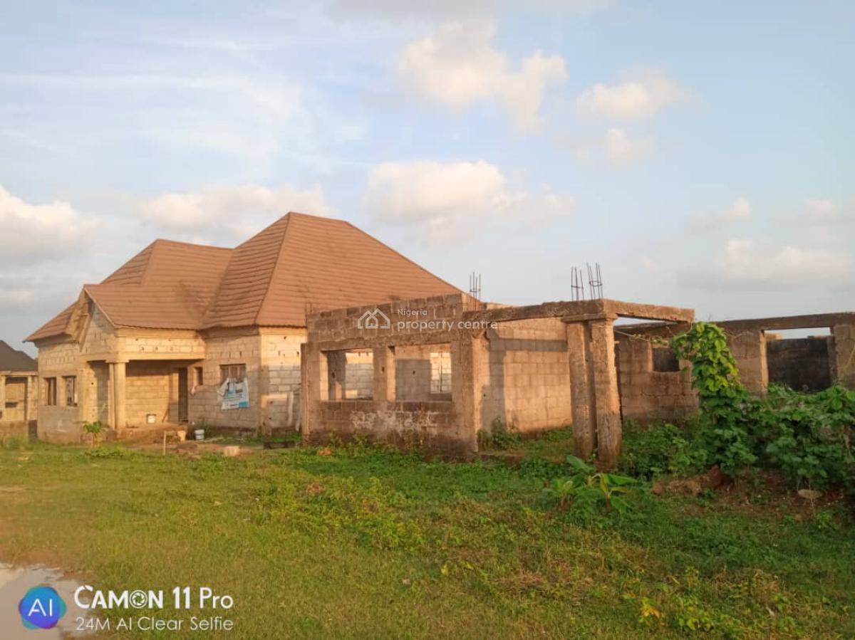 2 Units of Uncompleted 3 Bedroom Flat, Camp David Estate, Pyakasa, Lugbe District, Abuja, Detached Bungalow for Sale