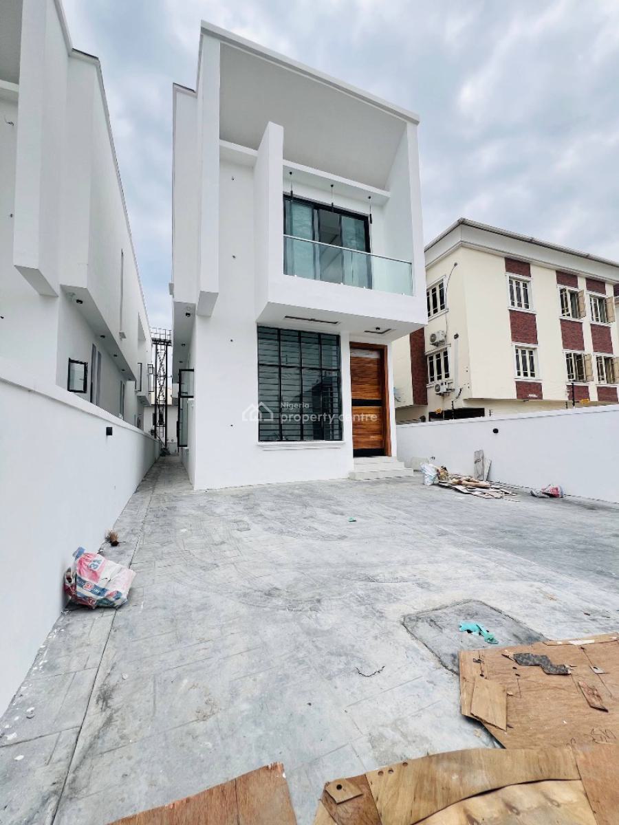 5 Bedroom Fully Detached Duplex + Room Bq, Osapa, Lekki, Lagos, Detached Duplex for Sale