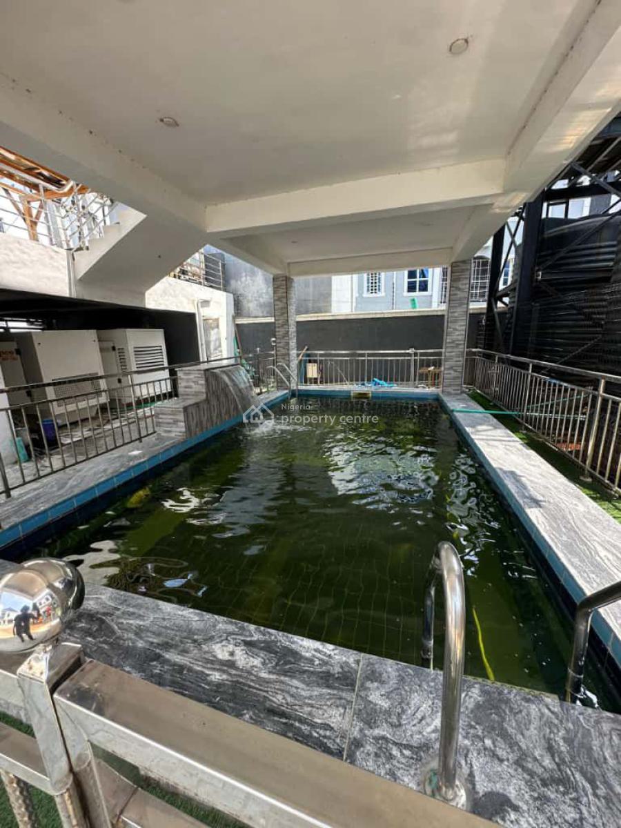 Fully Serviced 4 Bedroom+ Bq with Ac in All Rooms and Kitchen, Ologolo, Lekki, Lagos, Semi-detached Duplex for Rent