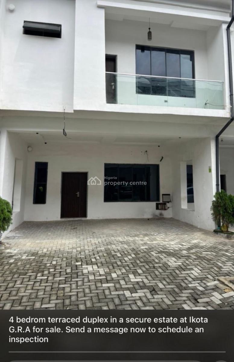 Sharp 4-bedroom Terrace Duplex, Ikota, Ikota, Lekki, Lagos, Terraced Duplex for Sale