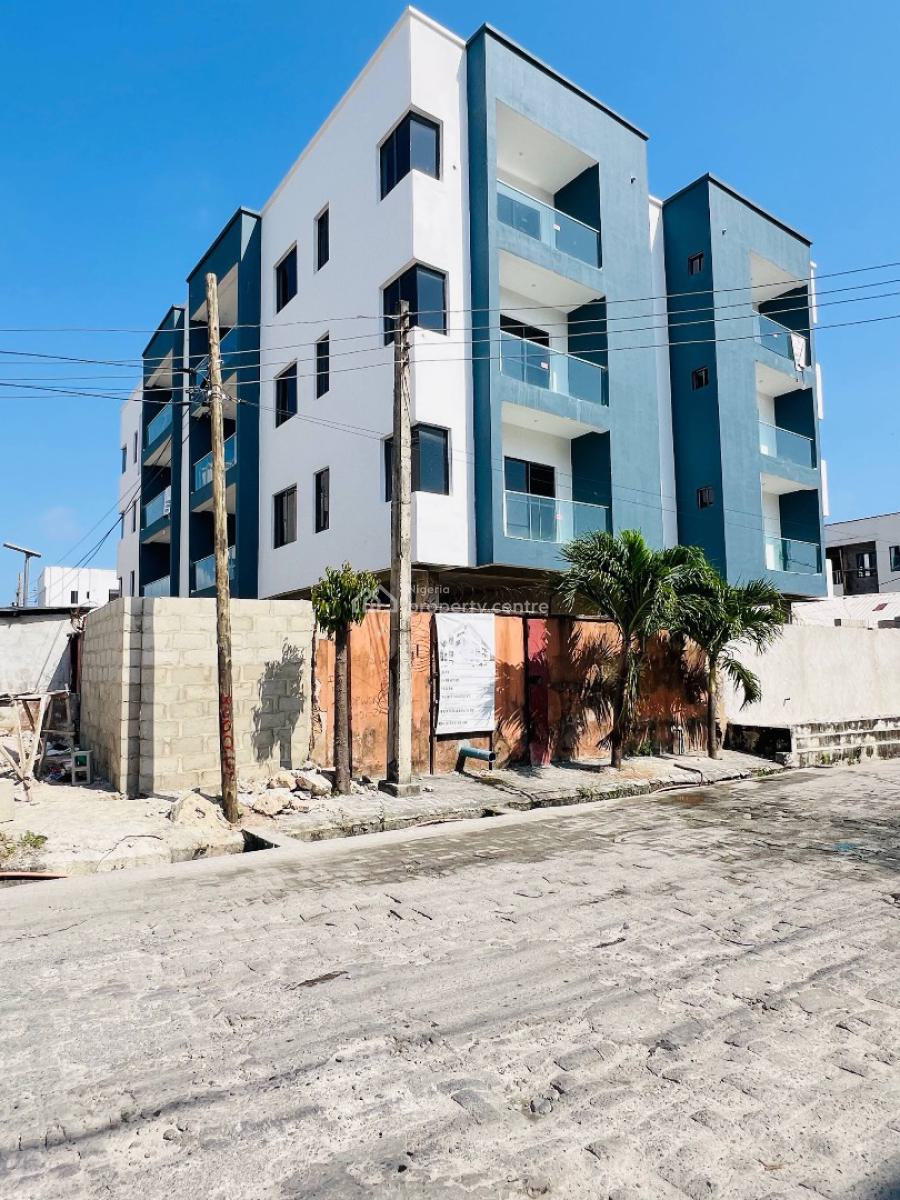 Service 2bedroom Apartment with a Pool, 1, 2 & 3 Bedroom Apartment Are Available, in Gated & Service Estate, Ikate, Lekki, Lagos, Block of Flats for Sale