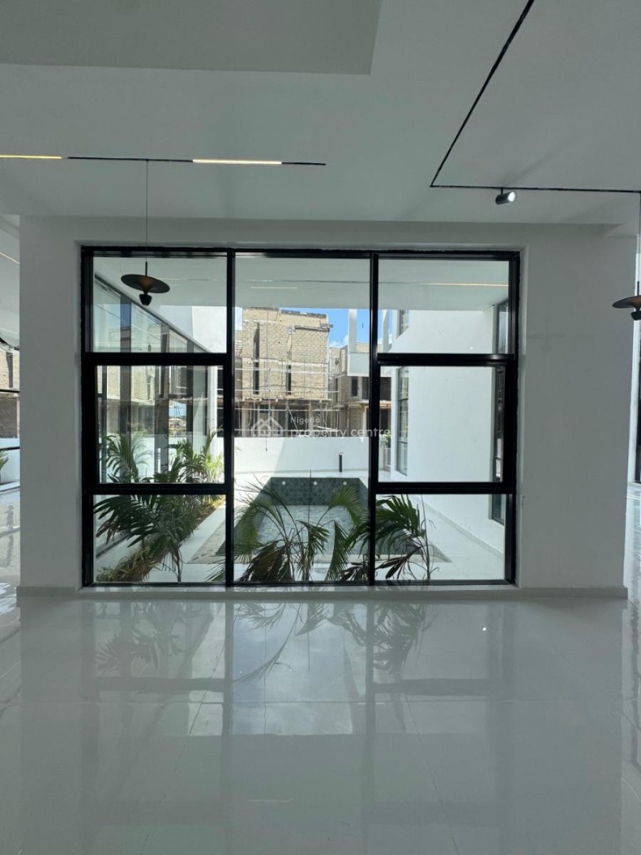 The Finest 5 Bedroom Mansion on 600sqm with a Private  Lift, Therapeutic Ocean View, Open Roof Terrace, Kitchenette, Saloon, Osapa, Lekki, Lagos, Detached Duplex for Sale